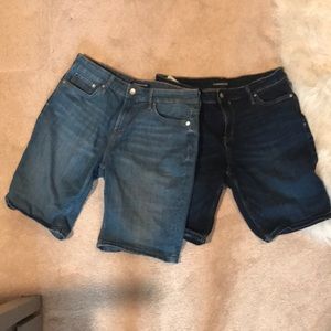 2 for 1 Calvin Klein Bermuda Jean/Denim Shorts 10”
